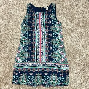 Multicolored sleeveless dress